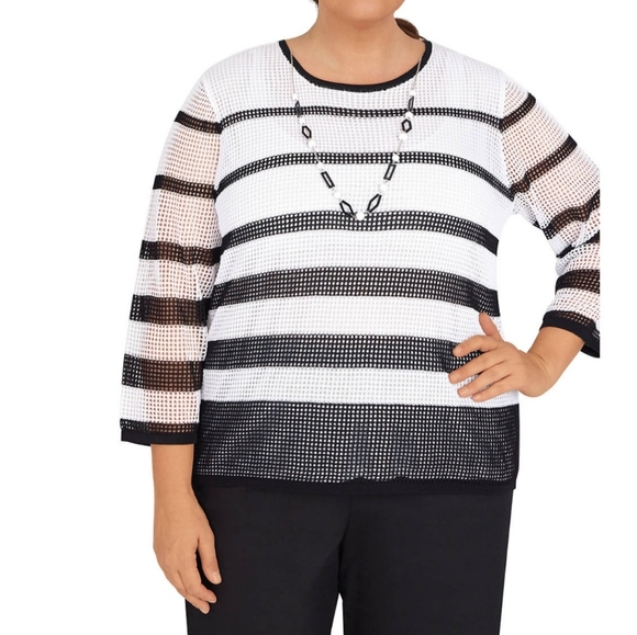 ALFRED DUNNER TOP - Picture 4 of 4